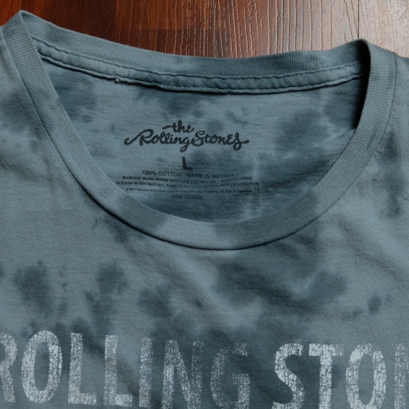 Rolling Stones 1975 US Tour Tie Dye Shirt - Picture 3 of 5